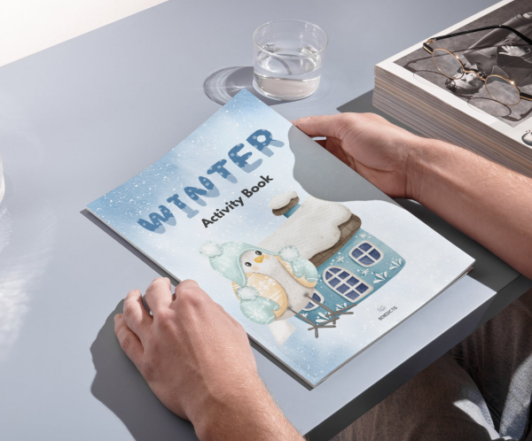 Winter Activity Book for Kids